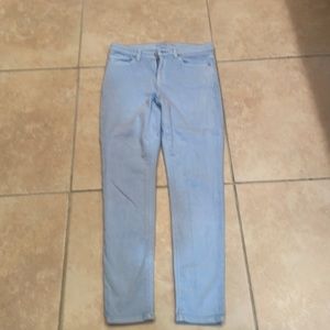 Micheal Kors Izzy Skinny jeans light blue SZ 8 NWT